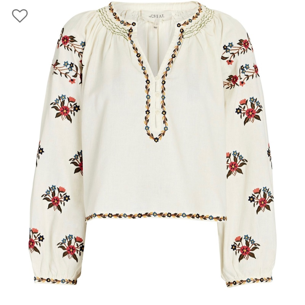 The Great Embroidered Blouse